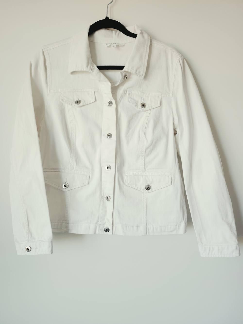 White Denim Jacket - Picture 2 of 10